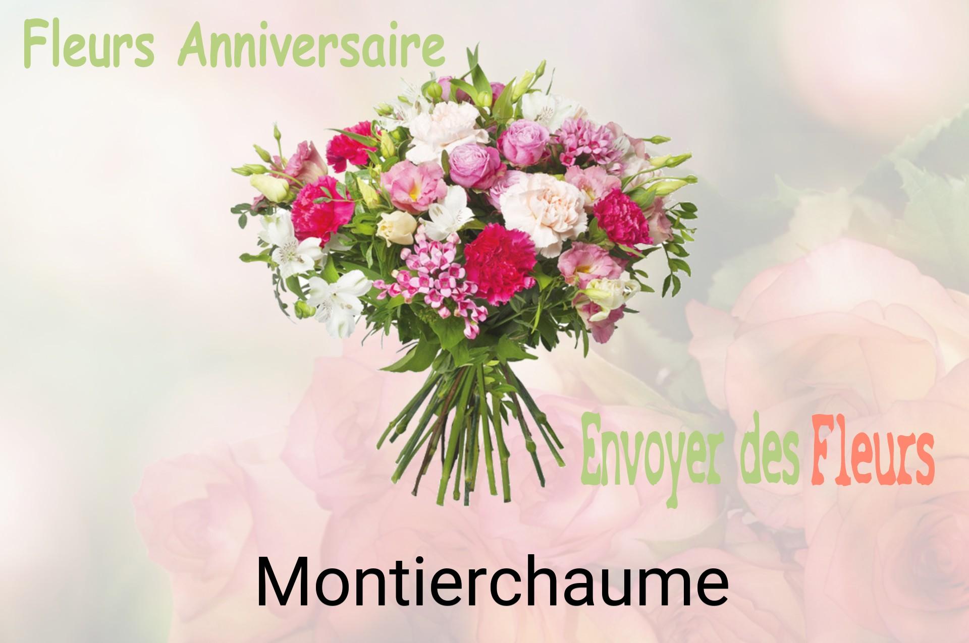 Bouquet de fleurs d’anniversaire livré à Montierchaume
