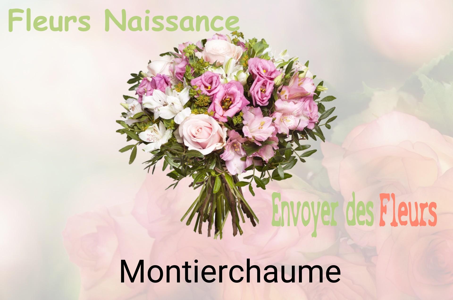 Bouquet de fleurs de naissance livré à Montierchaume